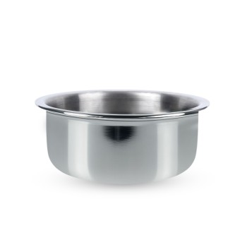 Aadhinath Triply Stainless Steel Tope, Works on Induction & Gas, 22 cm 5-years Warranty
