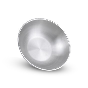 Aadhinath Triply Stainless Steel Tasra, Works on Induction & Gas, 28 cm 5-years Warranty