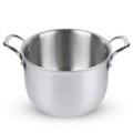 Aadhinath Triply Stainless Steel Sauce Pot/Casserole with lid, Induction Pot, Briyani Pot/Handi, 18cm