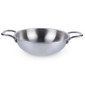 AADHINATH TRI-PLY Stainless Steel Kadhai with Lid, Kadai for Cooking, Tri-ply kadai Metal spatula friendly, Induction & Gas stove Compatible, 22 cm AADHINATH TRI-PLY Stainless Steel Kadhai with Lid, Kadai for Cooking, Tri-ply kadai Metal spatula friendly, Induction & Gas stove Compatible, 22 cm